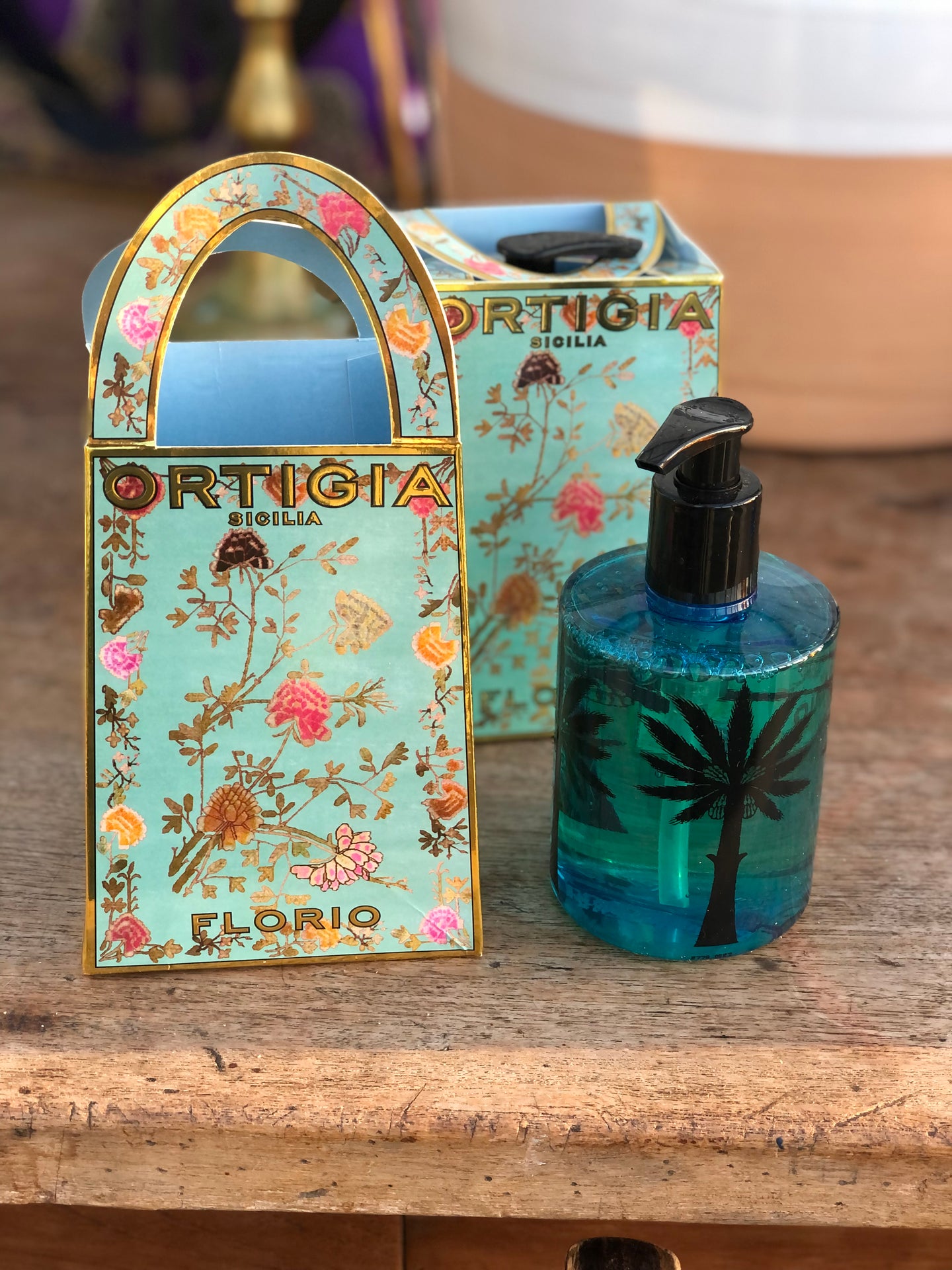 ORTIGIA Flytande tvål | Florio Vilda vårblommor 300 ml