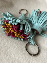 Ortigia Nyckelring Pompom Celeste med tofs Nu HALVA PRISET!