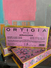 Ortigia olivoljetvålar Aragona/mandel 4x40 g