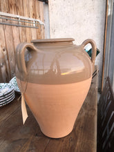 Amfora i traditionell form Cappuccino/terracottaca 40 cm hög